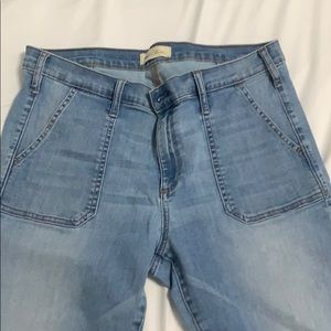 Vintage Style Boot Cut Jeans